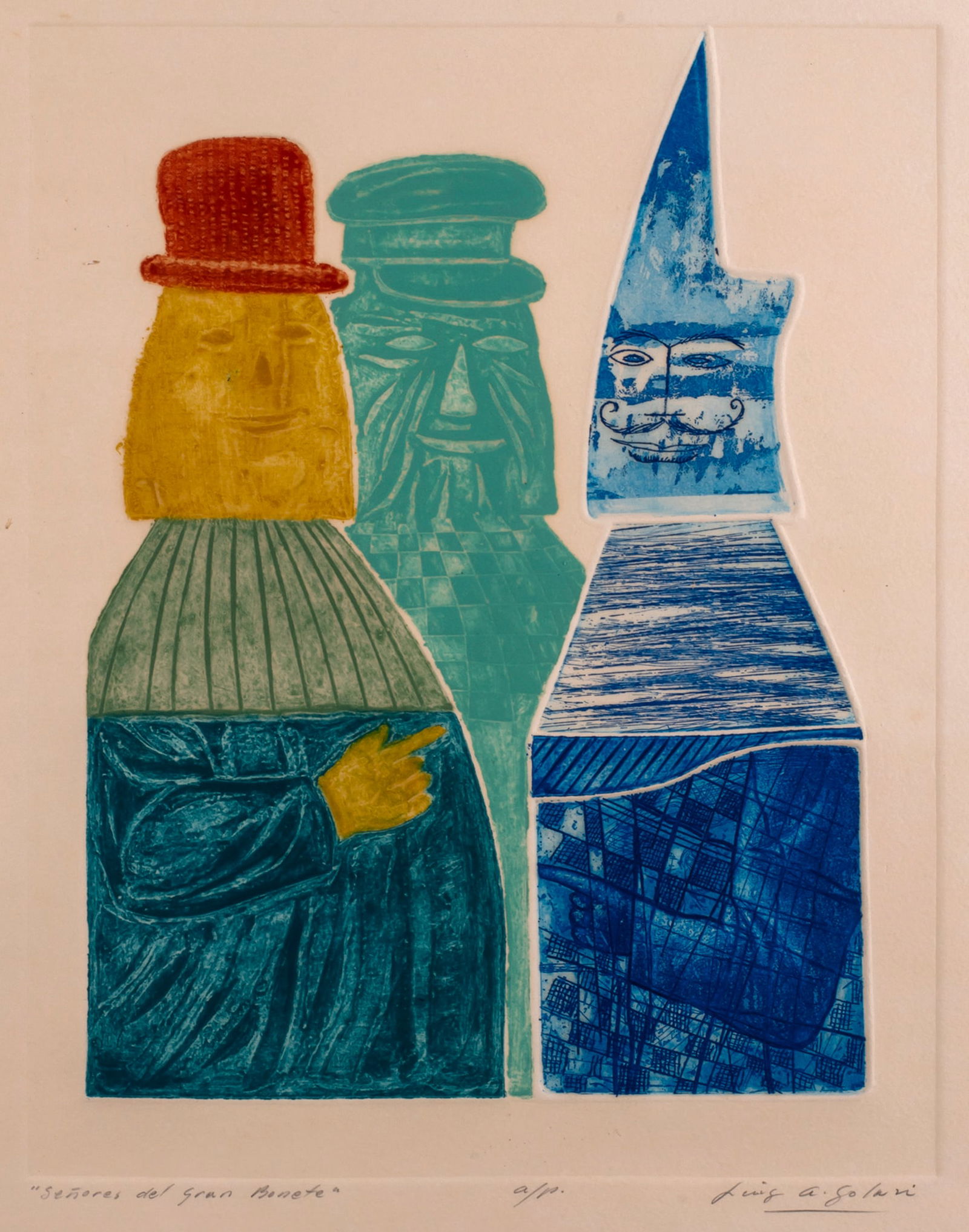 Luis Alberto Solari (1918-1993) Senores Del Gran Bonete (1 of 8)