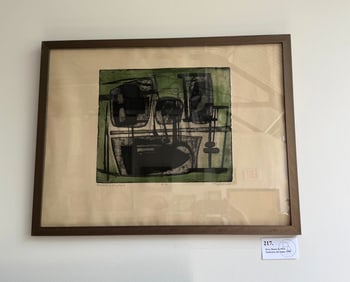 Terry Haass (b.1923) Tombeaux des Juges, 1956