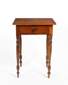 An Antique One Drawer Stand