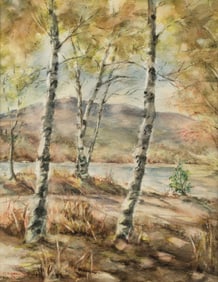 Mount Monadnock from Thorndike Pond, Jaffrey, NH 1982