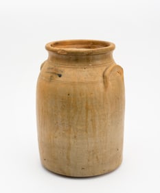 A Three Gallon Stoneware Crock by Julius Norton, Bennington VT