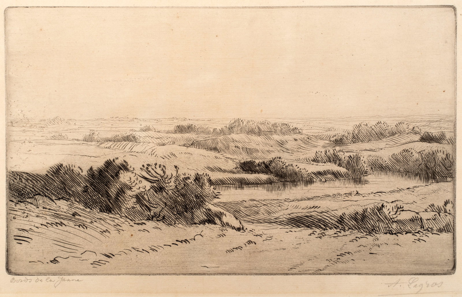 Alphonse Legros (1837-1911) Bords de la Yanne (1 of 6)