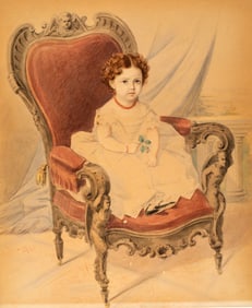 A Portrait of a Boston Child, 1850's