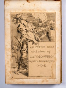 Salvator Rosa (1615-1673) Small Folio of 32 Etchings from the Figurine Series