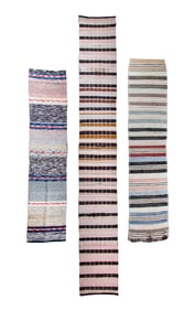 Three Scandinavian Rag Rugs