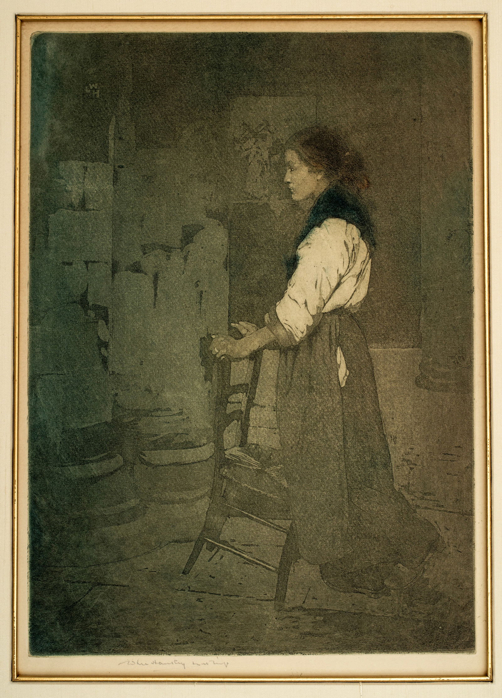 William Lee Hankey (1869-1952) The Darby Prayer (1 of 7)