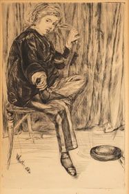 James McNeill Whistler (1834-1903) Arthur Haden, 1869