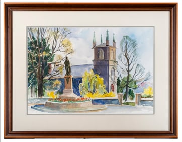 Riga Martin (1915-1999)  First Parish Unitarian Church, Taunton MA, 1969