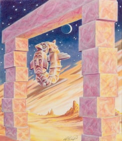 Surreal Fantasy Drawing