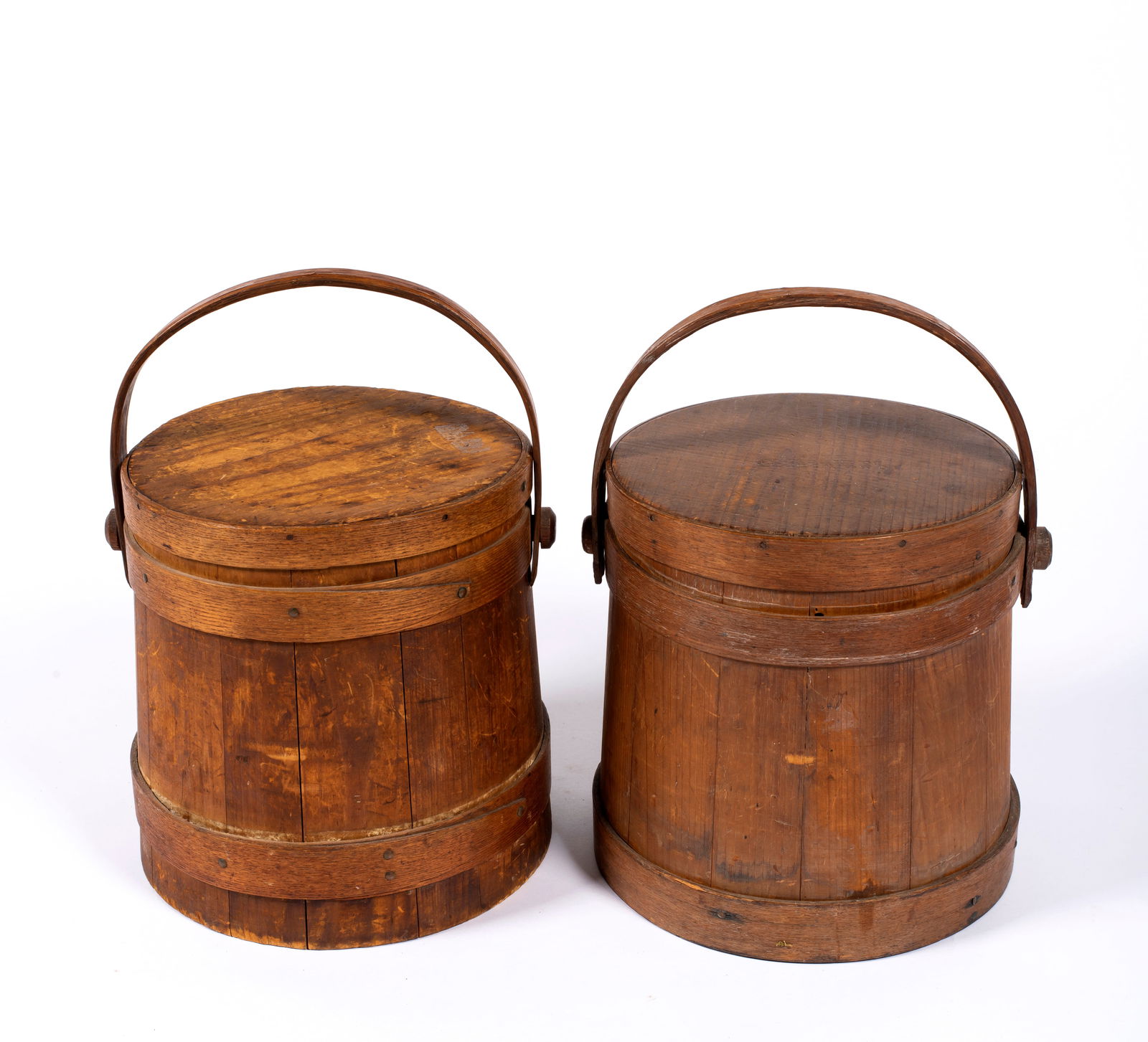 Two Antique C. Wilder & Son So. Hingham, Mass Firkins (1 of 18)