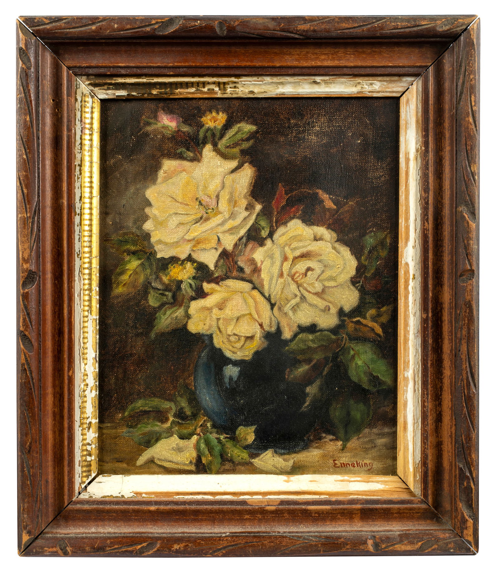 John Joseph Enneking (1841-1916) Study, Still Life of Flowers (1 of 12)