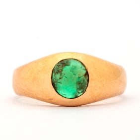 A Vintage 14K Gold Pinky Ring