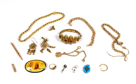 A Group of Antique Jewelry