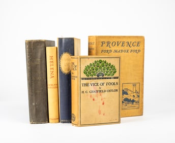 Literature: First Editions: Ford, Chatfield-Taylor, Selinko, Sackville-West, Waugh