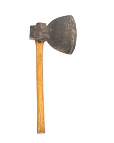 An Antique C. Wilder Cast Steel Hewing Axe
