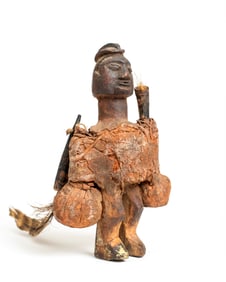 A Yaka Mbwoolo Fetish Figure, DR Congo