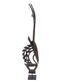 A Bamana/Bambara Chiwara Style Dance Crest