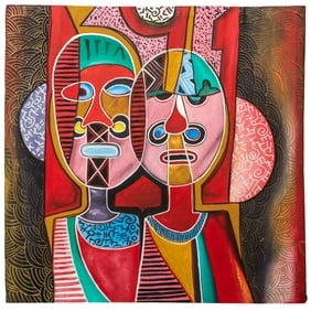 Boye Buraimoh, 'Couple, of Great Heart', 2021