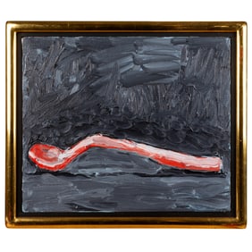 Aaron Fink (b.1955) Red Spoon, 1985