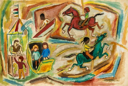 Herb Kruckman (1904-1998) Amusements