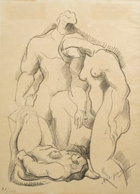 Alexander Archipenko (1887-1964), Three Figures, 1921