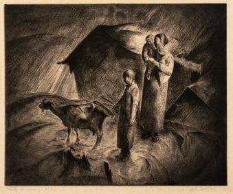 John Edward Costigan (1888-1972) Early Morning, 1920's