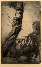 Allen Lewis (1873-1957) Etching, 1908