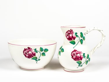 A Strasbourg for Tiffany & Co Flower Pitcher and Bowl