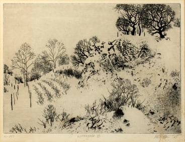 Peter Winslow Milton (b.1930) Winterscape VI, 1965