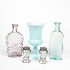 A Group of Antique Glass