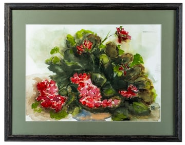 Three Watercolors, Chester, Vermont