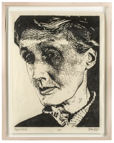 Virginia Woolf, Block Print