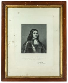 William Penn Engraving Framed