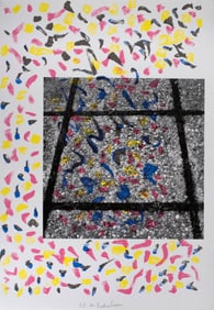 Menashe Kadishman (1932-2015) Confetti Tiles, 1979