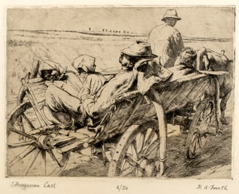 Hubert Andrew Freeth (1912-1986) Hungarian Cart, 1938