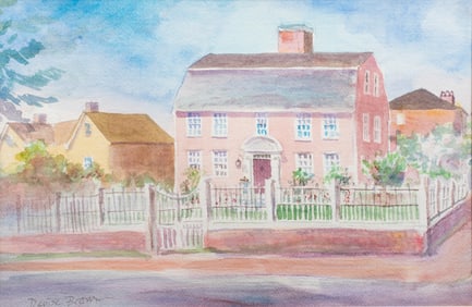 Denise Brown, New Castle, New Hampshire Watercolor