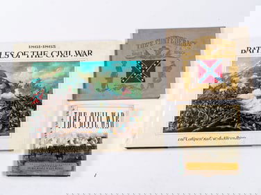 US Civil War, Complete Kurz & Allison Prints, 1979, and others