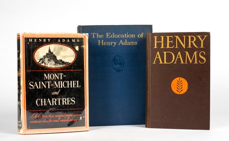 Henry Adams - 3 Volumes from a Gentleman's Library