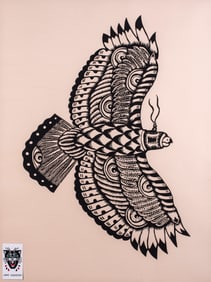 James Cassevoy, Untitled Woodblock Print