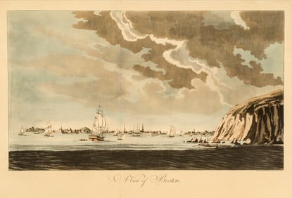 After Joseph F.W. Desbarres (1722-1824), "A View Of Boston"