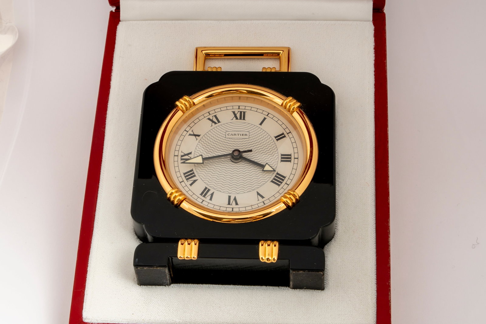A Cartier Desk Clock - 7