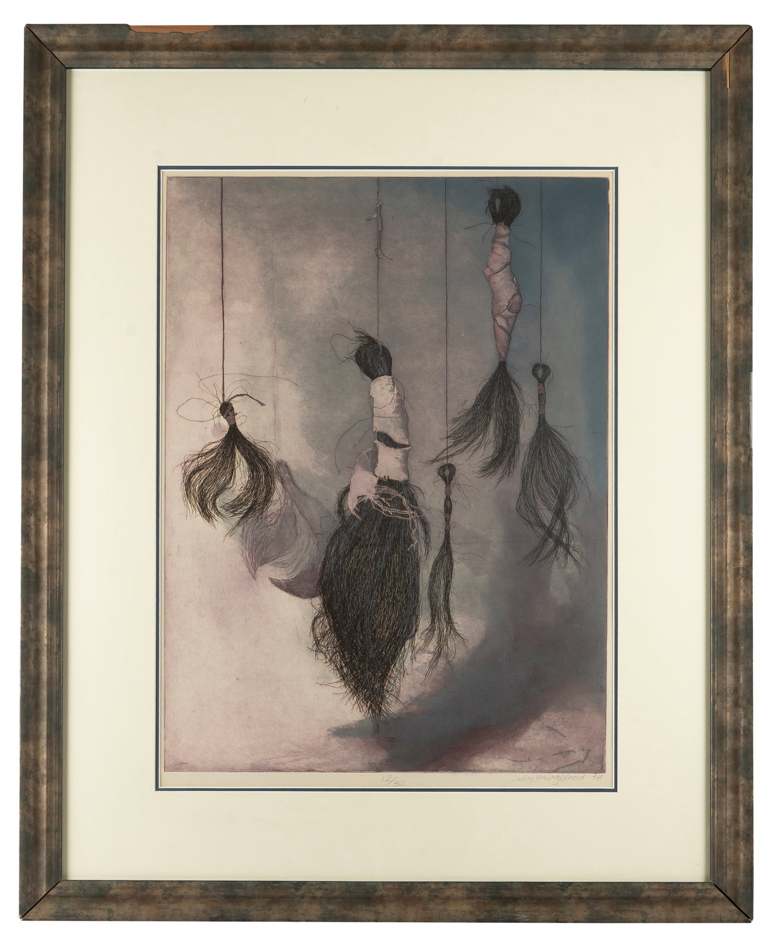 Judy Youngblood (b.1948) Untitled (Hair Fragments) 1978 (1 of 15)