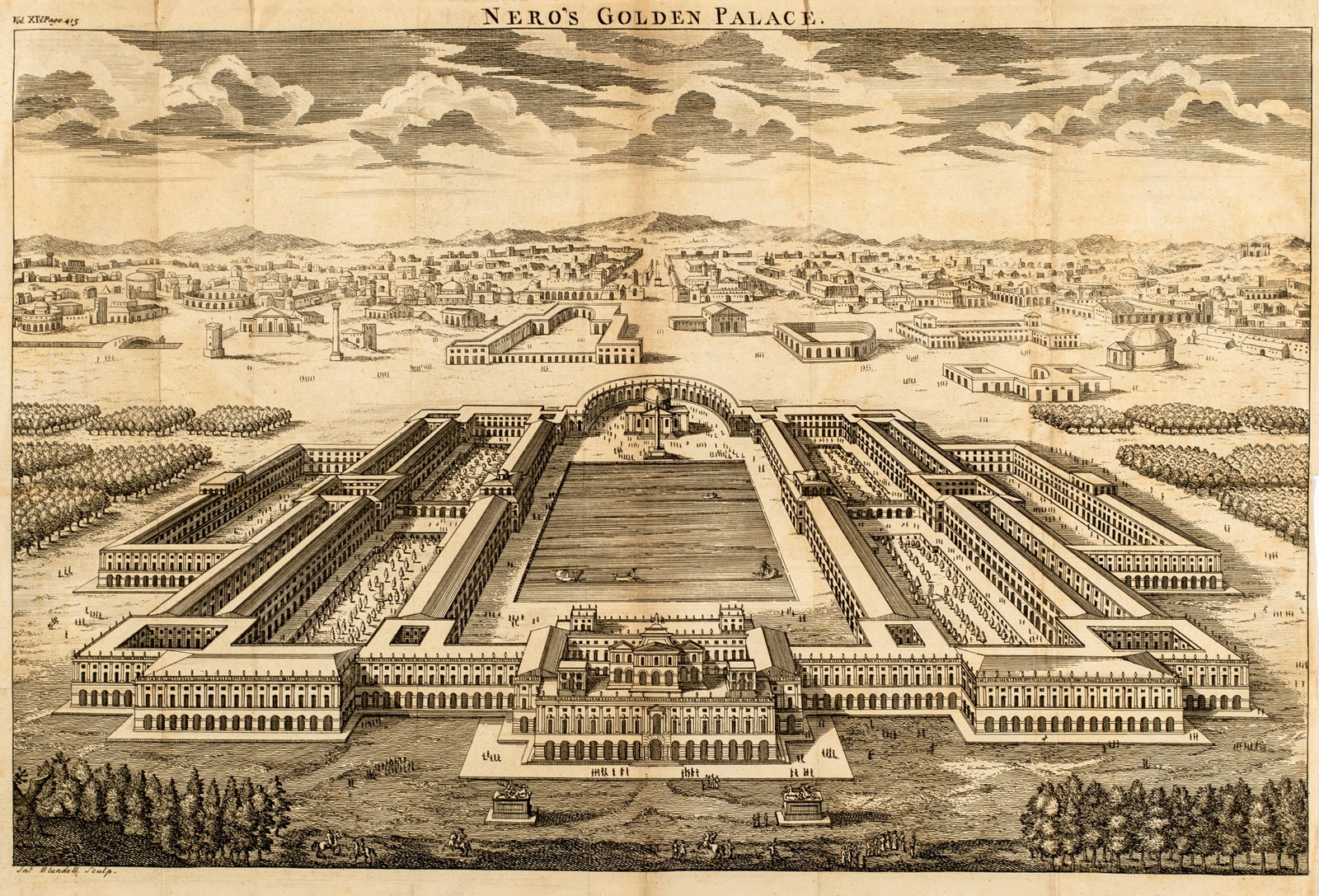 Nero's Golden Palace: Blundell, 1742 (1 of 7)