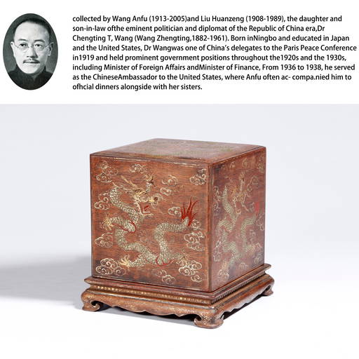 Carved Teak Tika Box From Rajasthan - Ca 1920 Carved Teak Tika Box From Rajasthan - Ca 1920