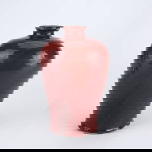 A JIHONG-GLAZED MEIPING VASE: Jihong-glazed meiping vase