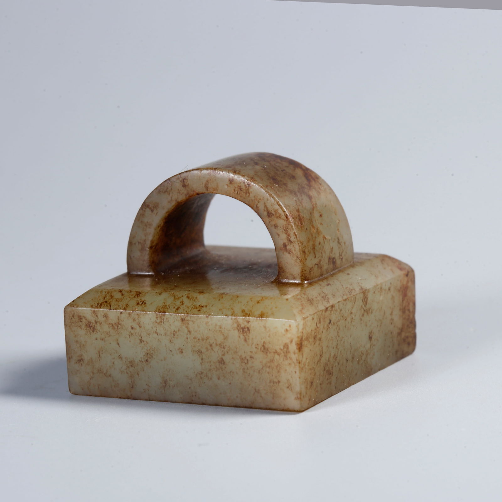 A HETIAN JADE CARVING OF A SEAL (1 of 9)