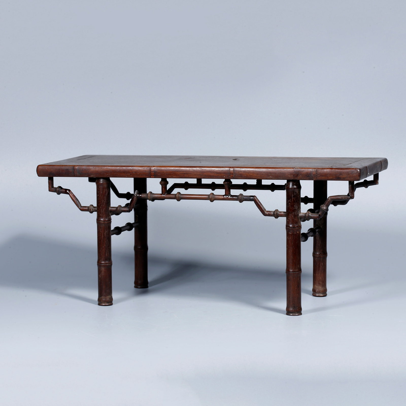 A SMALL TEA TABLE CARVED FROM HUANGHUALI WOOD (1 of 11)