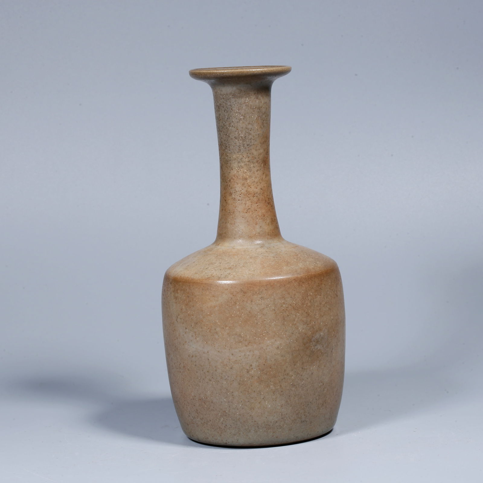 A OLD KILN DECORATIVE VASE: Old kiln decorative vase