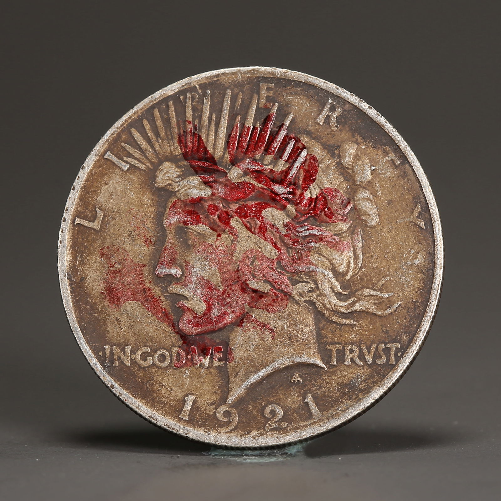 A SILVER DOLLAR COIN (1 of 3)