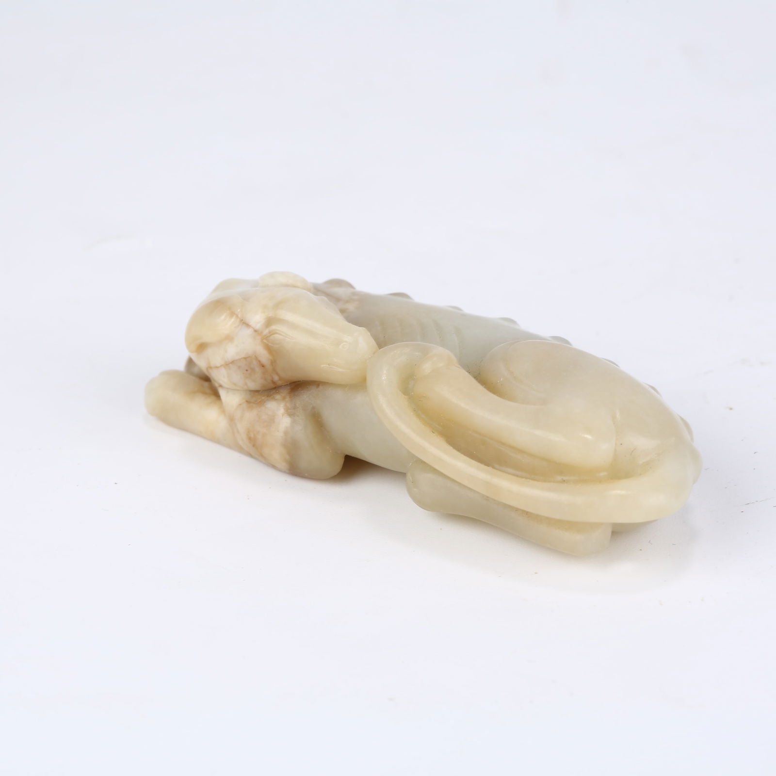 A MEDIEVAL JADE DOG (1 of 8)